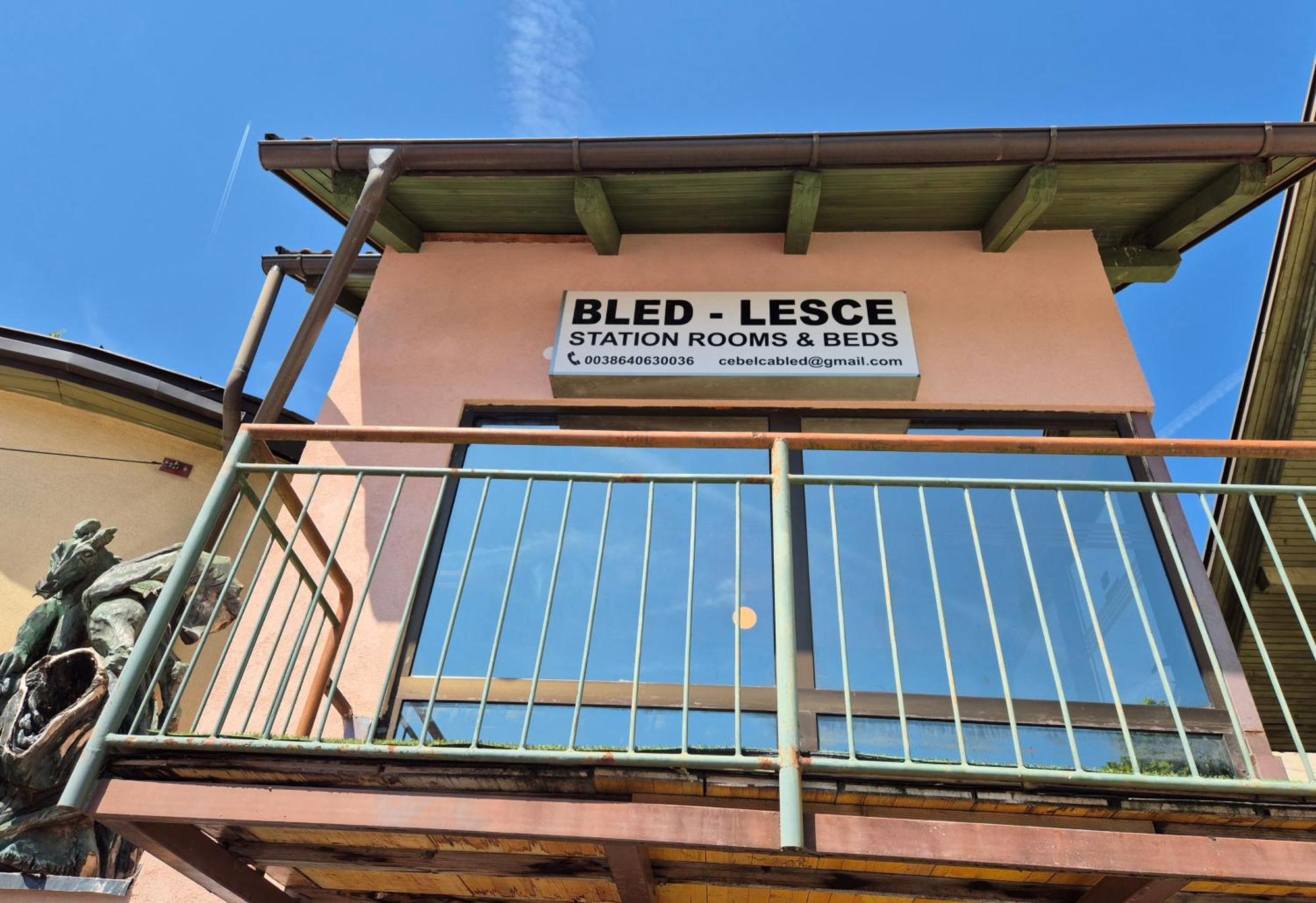 Bled Lesce Station Rooms And Beds Exterior photo